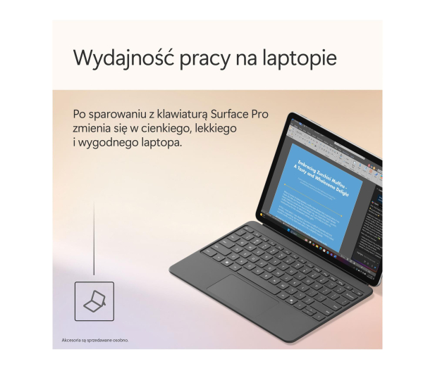 Microsoft Surface Pro Copilot 12 XPlus/16GB/1TB/Win11P - 1538105 - zdjęcie 18